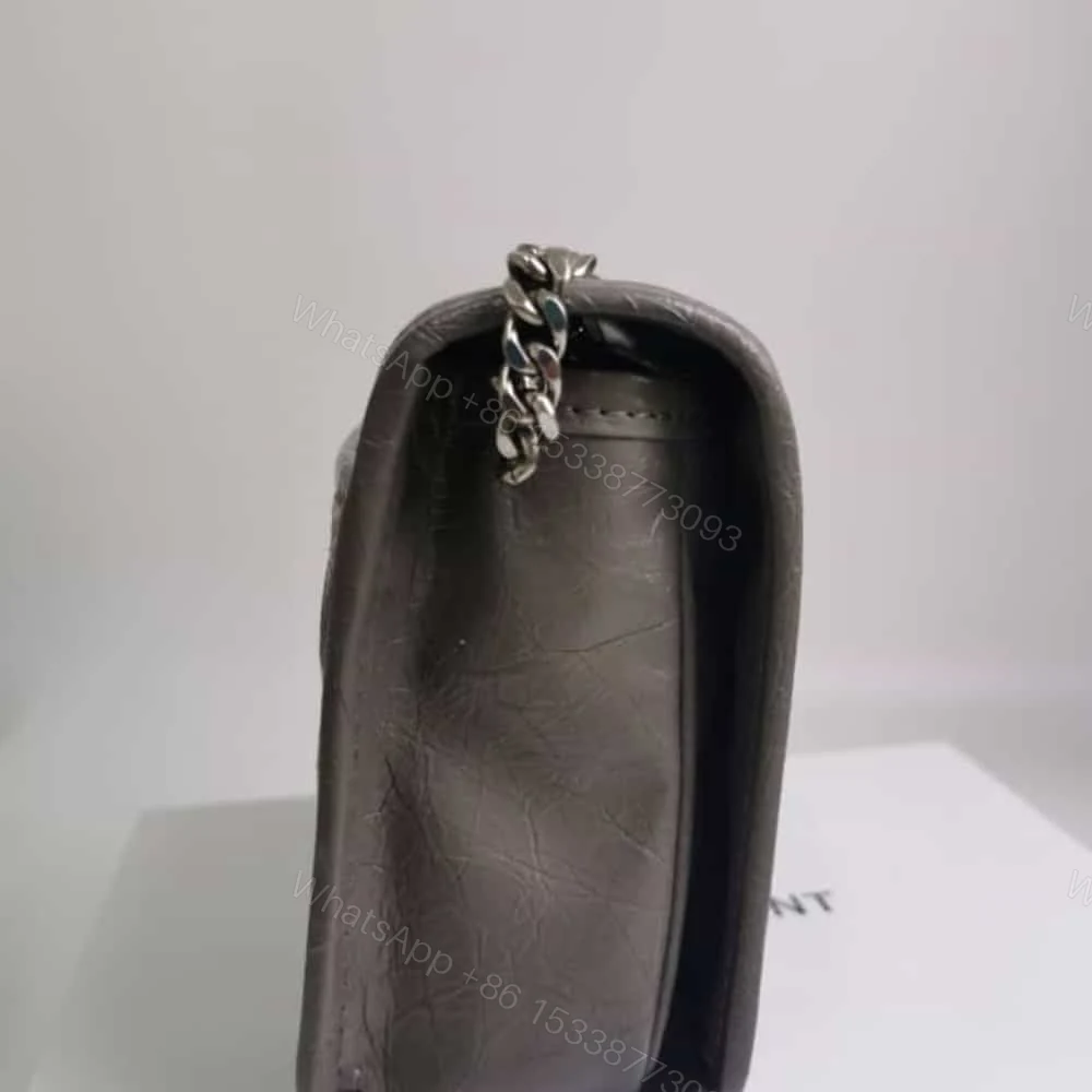 View 3 of Saint Laurent Niki Vintage Chain Wallet Beige 19Cm