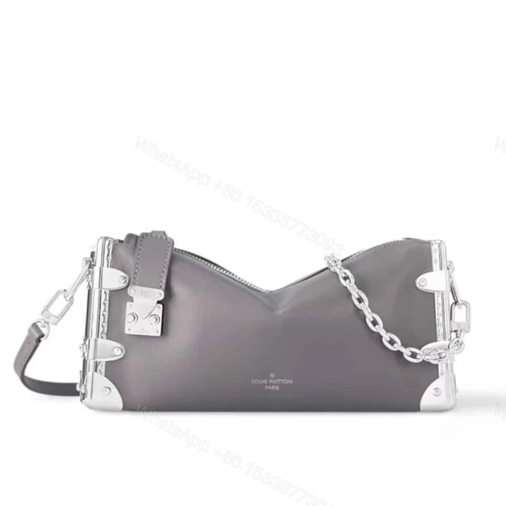 Louis Vuitton Slim Trunk Bag Gris Trianon 23Cm M12596 — view 1