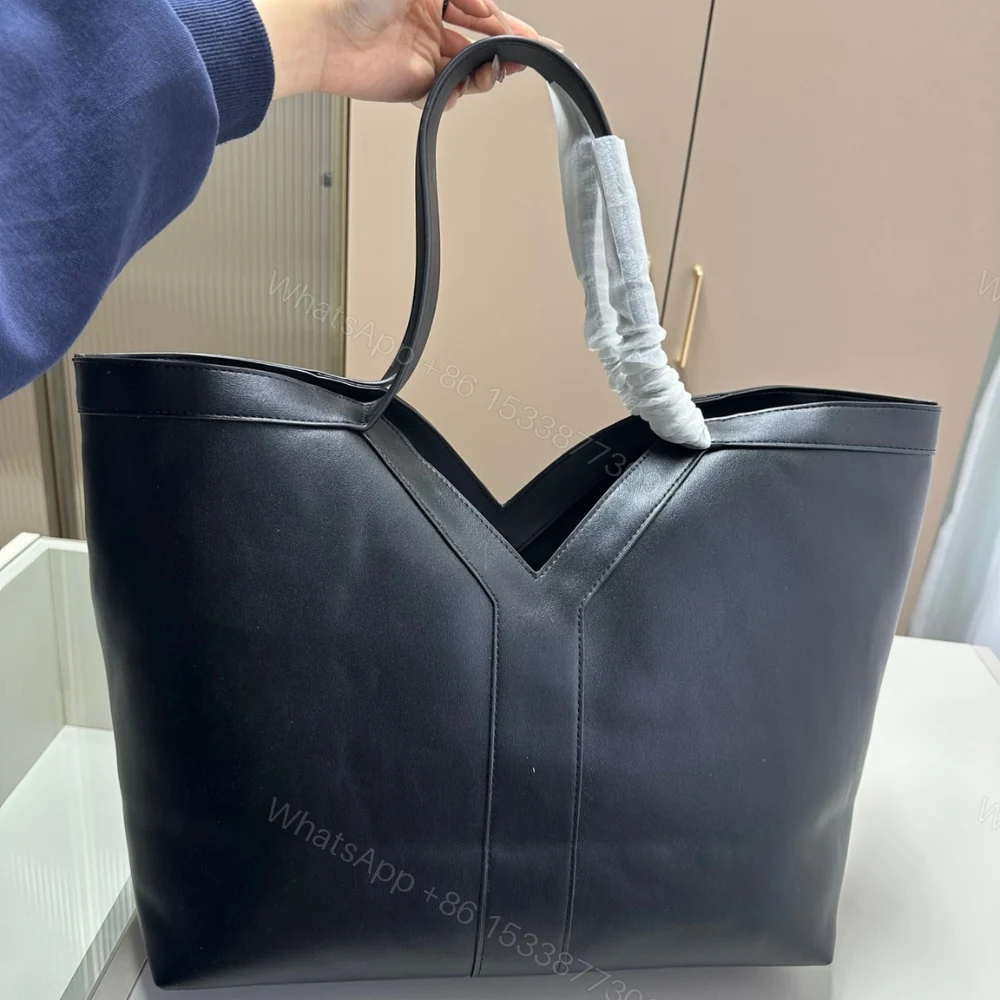 View 3 of SAINT LAURENT Y TOTE IN BLACK 36CM
