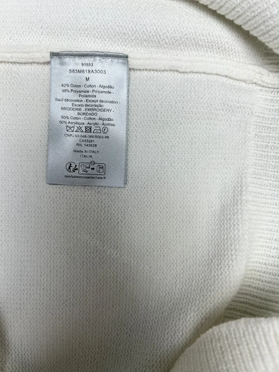 View 6 of Soft Cotton Crewneck Sweatshirt with Handwritten Script Style – Comfort Plus