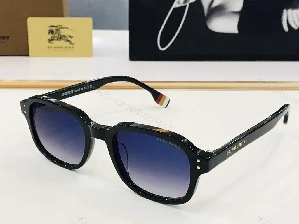 View 3 of Burberry Tortoise Sunglasses: Premium Gradient UV Sunglasses