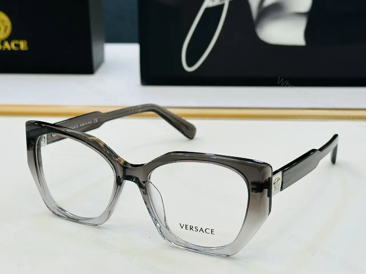 View 6 of Bold Gradient Frames with Logo Detailing Eyewear