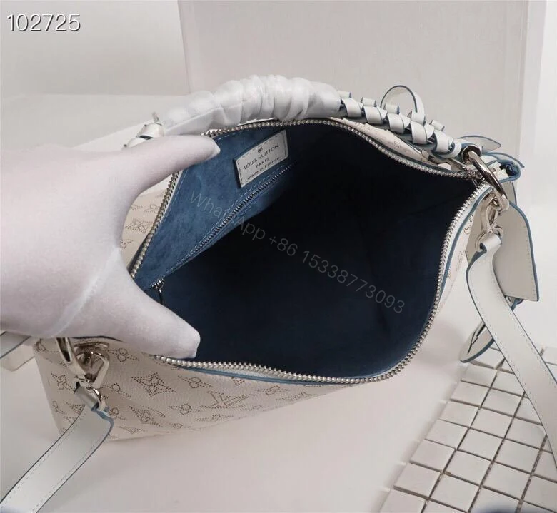 View 3 of Louis Vuitton Monogram Mahina Beaubourg Mm Hobo