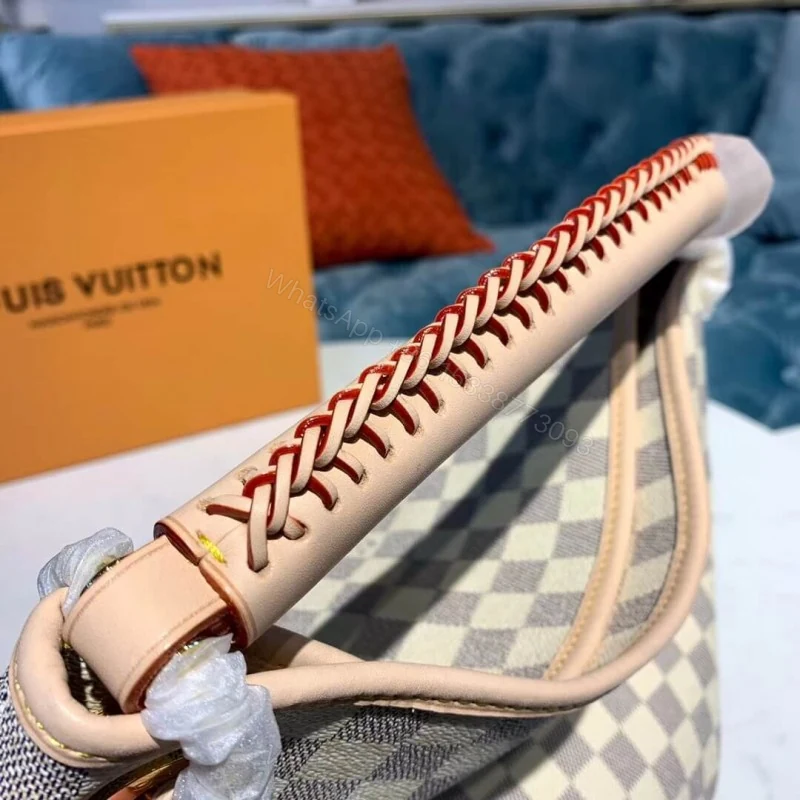 View 5 of Louis Vuitton Damier Azur Artsy MM 41Cm N40253
