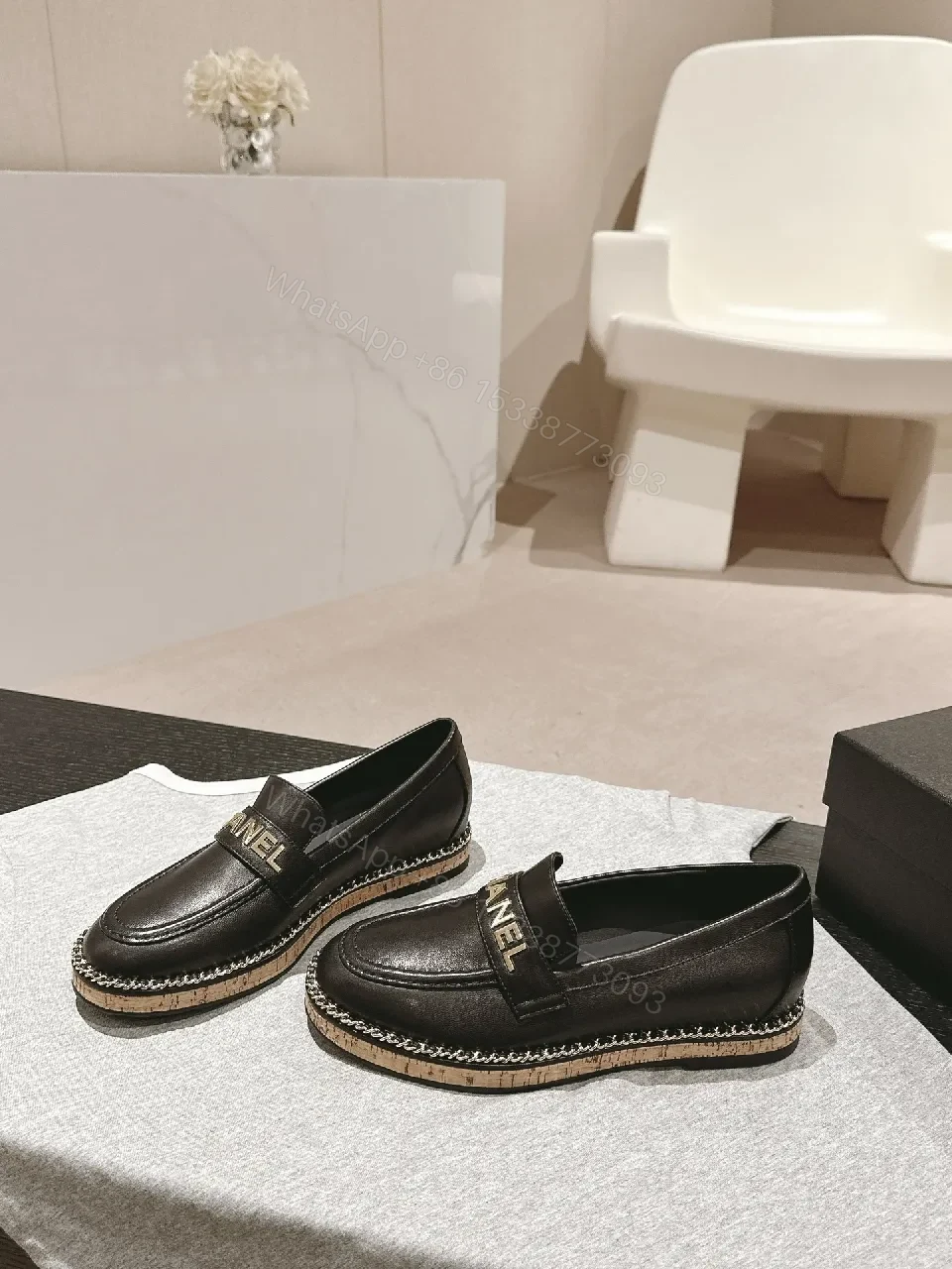 View 7 of Black Leather Loafers - Luxe, Modern, Comfort-Driven