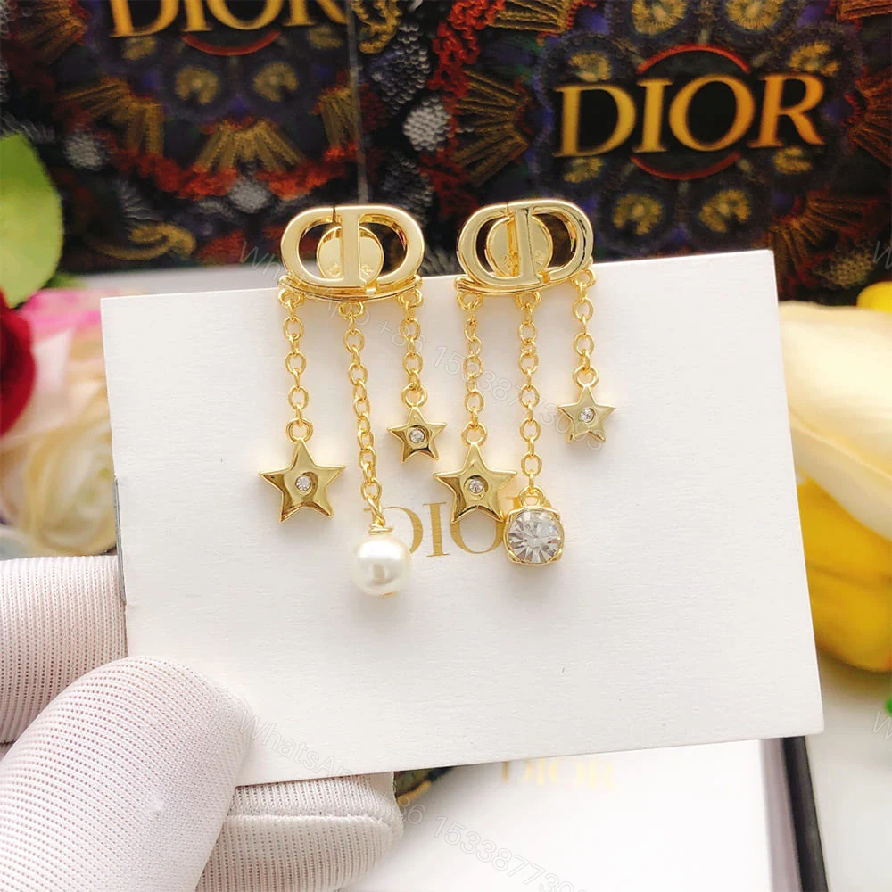 View 5 of DIOR Petit CD Earrings