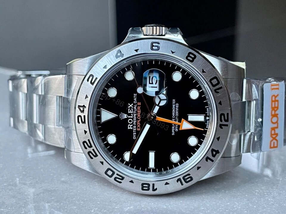 View 5 of JVSF Factory 1:1 Rolex Explorer II 42mm 226570 904L SS Best Edition Black Dial VR3285