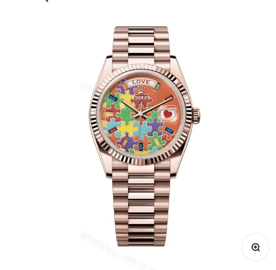 The new Rolex Replica Oyster Perpetual Day-Date ( Love ) — view 1