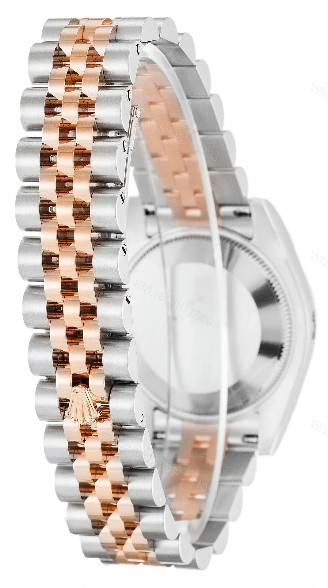 View 3 of Replica Rolex Datejust Mid-Size Pink Floral Dial 178271 31 mm
