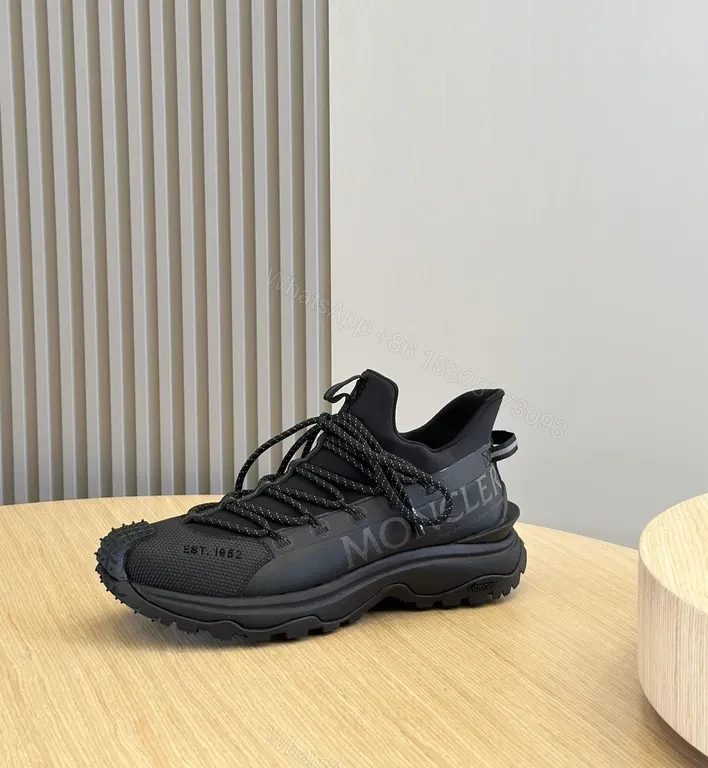 View 9 of Moncler Black Chunky Runner: All-Day Comfort, City Presence