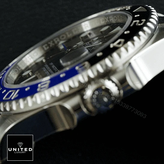 View 11 of Rolex GMT-Master II Black Dial Batman Bezel 116710BLNR Oyster Replica