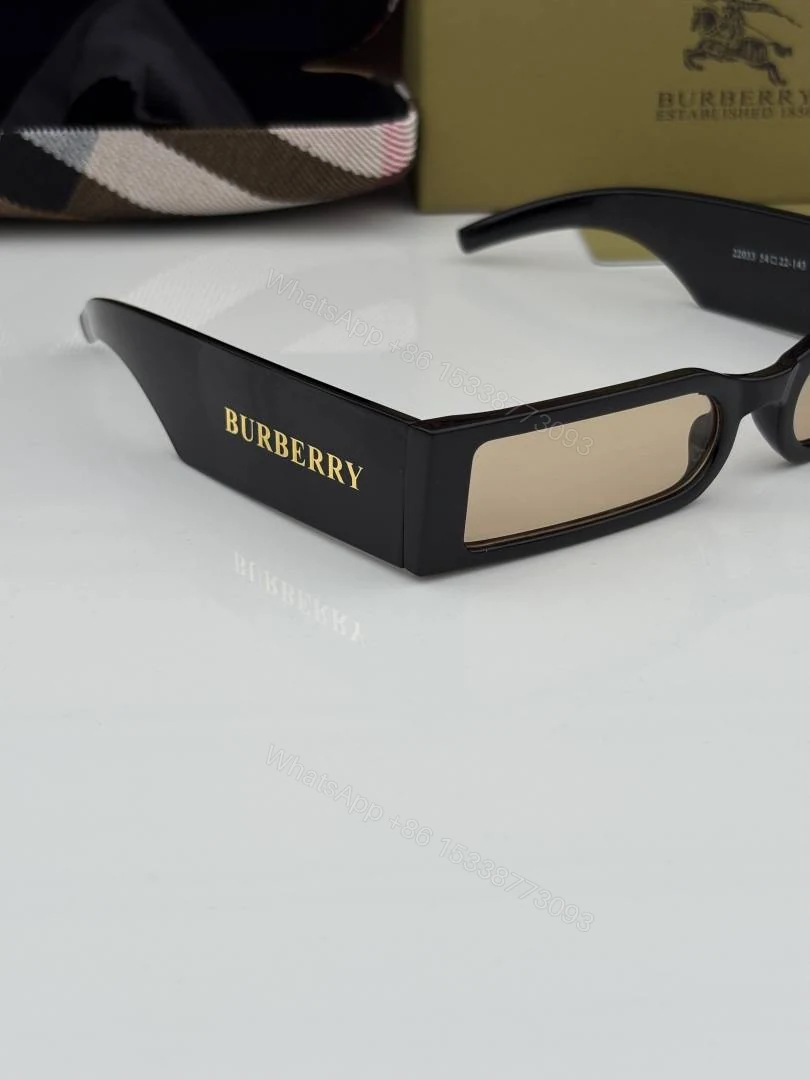 View 4 of First Copy Burberry 22033 Peach Shades Luxury Designer Sunglasses