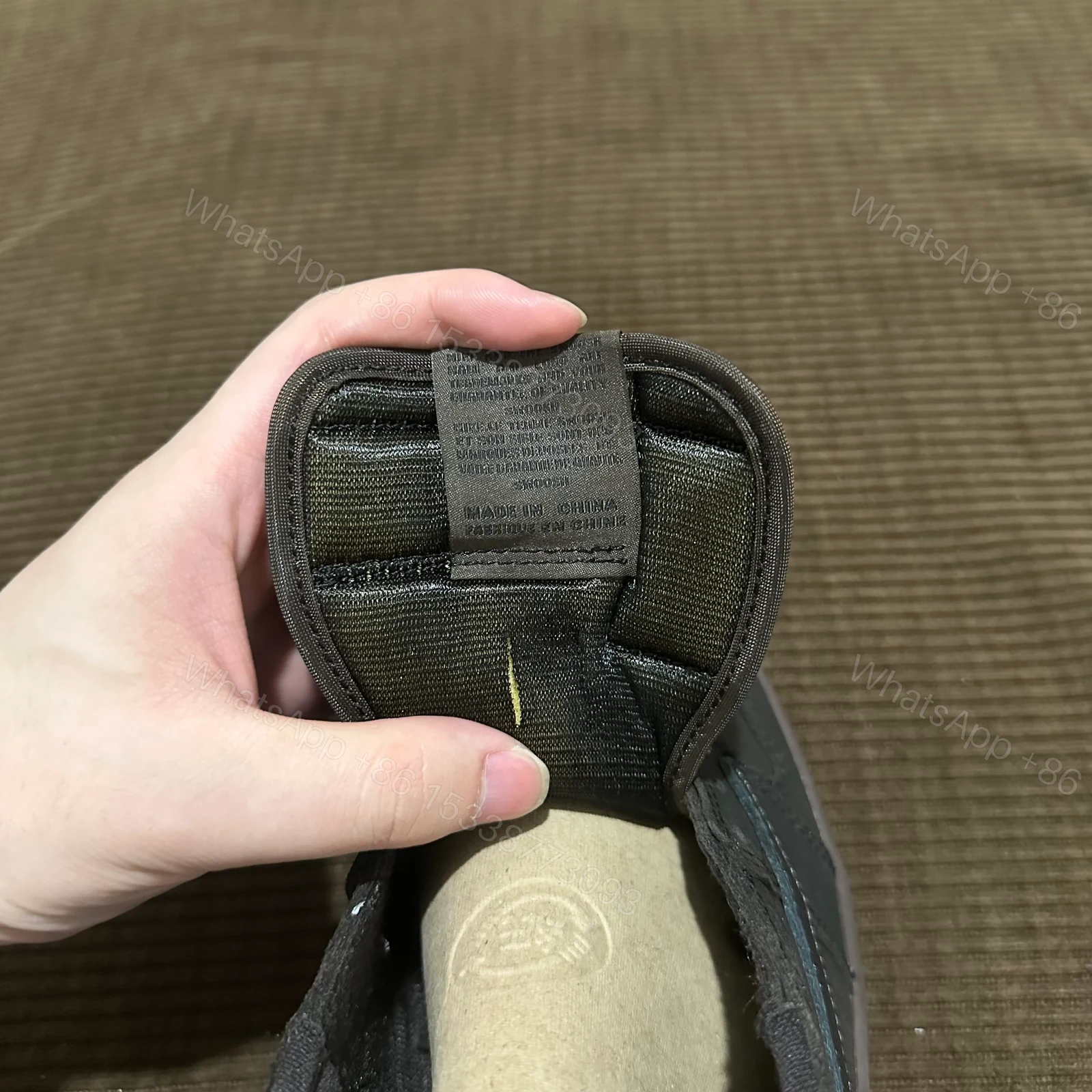 View 9 of Jordan 1 Retro Low OG SP Travis Scott Velvet Brown