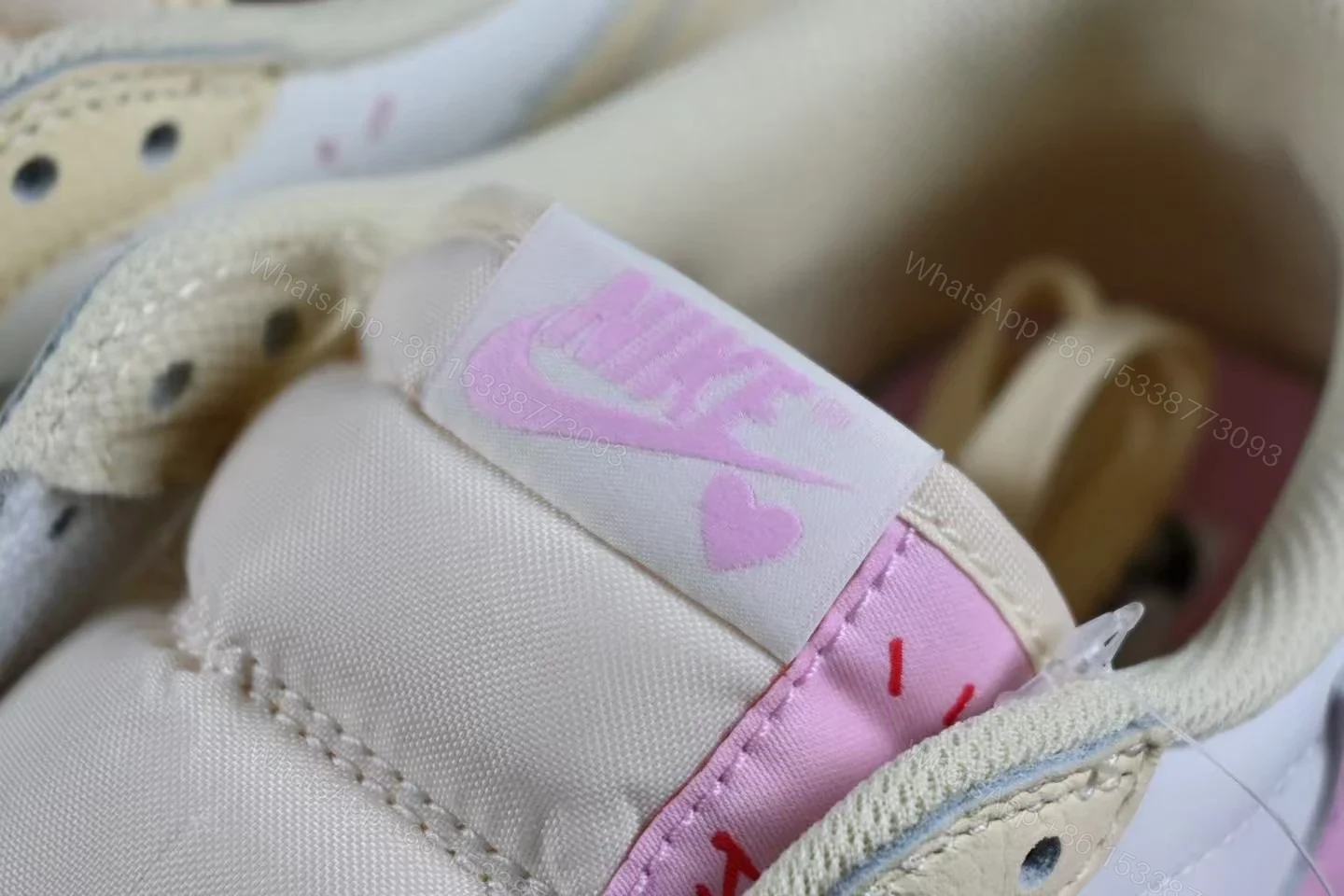 View 8 of Jordan 1 Retro Low OG SP Travis Scott Shy Pink