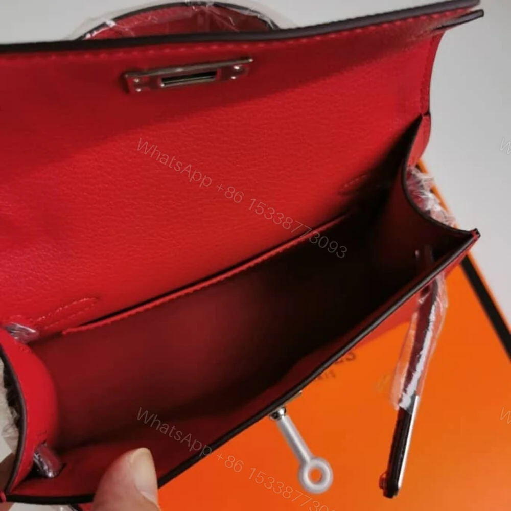 View 5 of Hermès Mini Kelly Red 19Cm