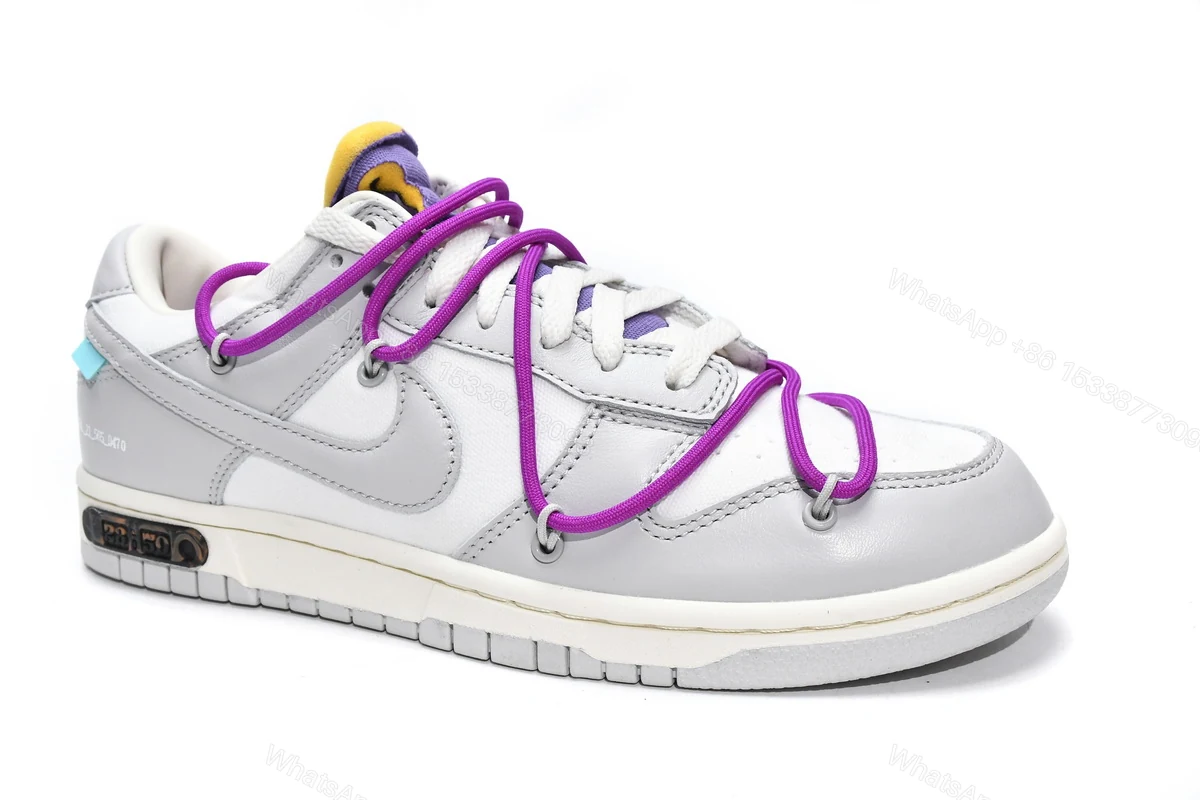 View 2 of OFF WHITE x Nike Dunk SB Low The 50 NO.28 DM1602-111