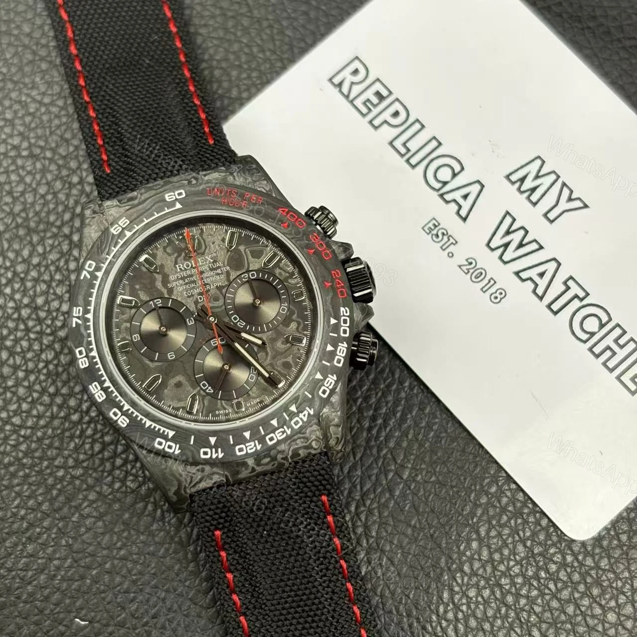 View 3 of Rolex Daytona DiW Carbon Edition