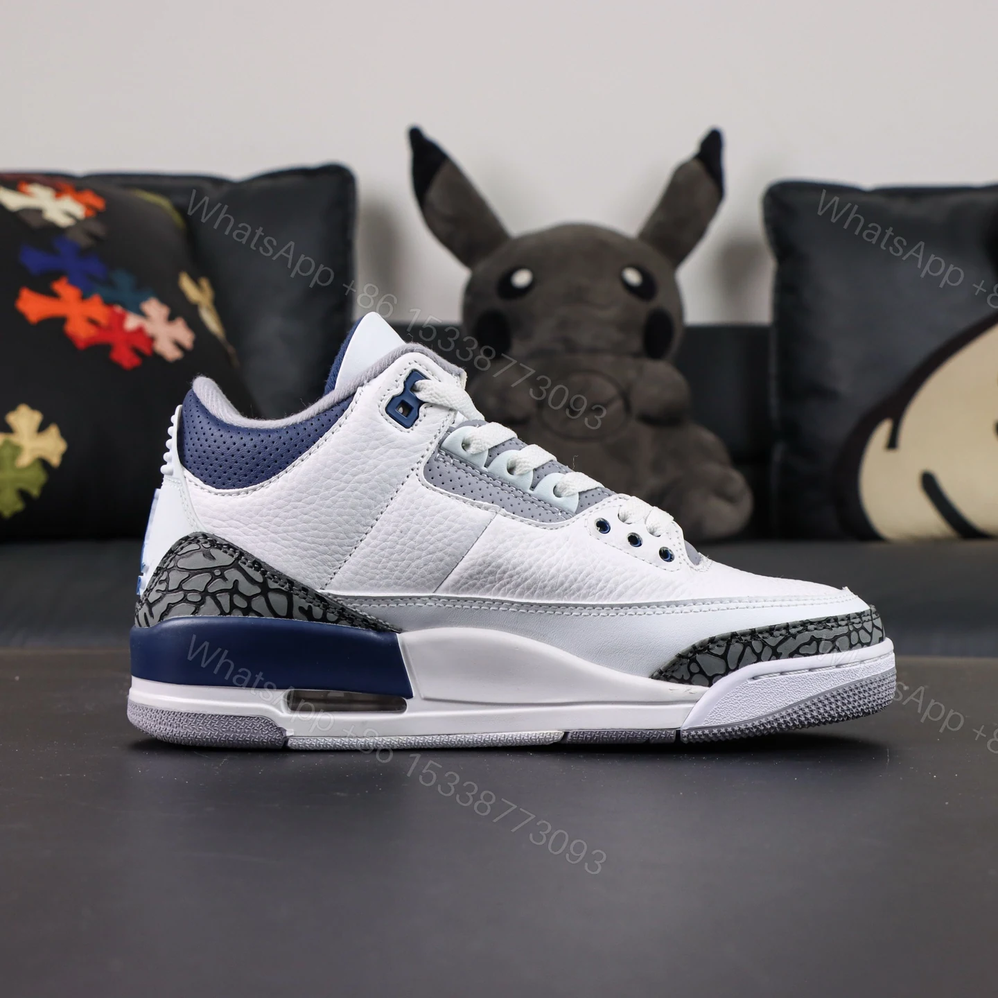 View 2 of Jordan 3 Retro Midnight Navy