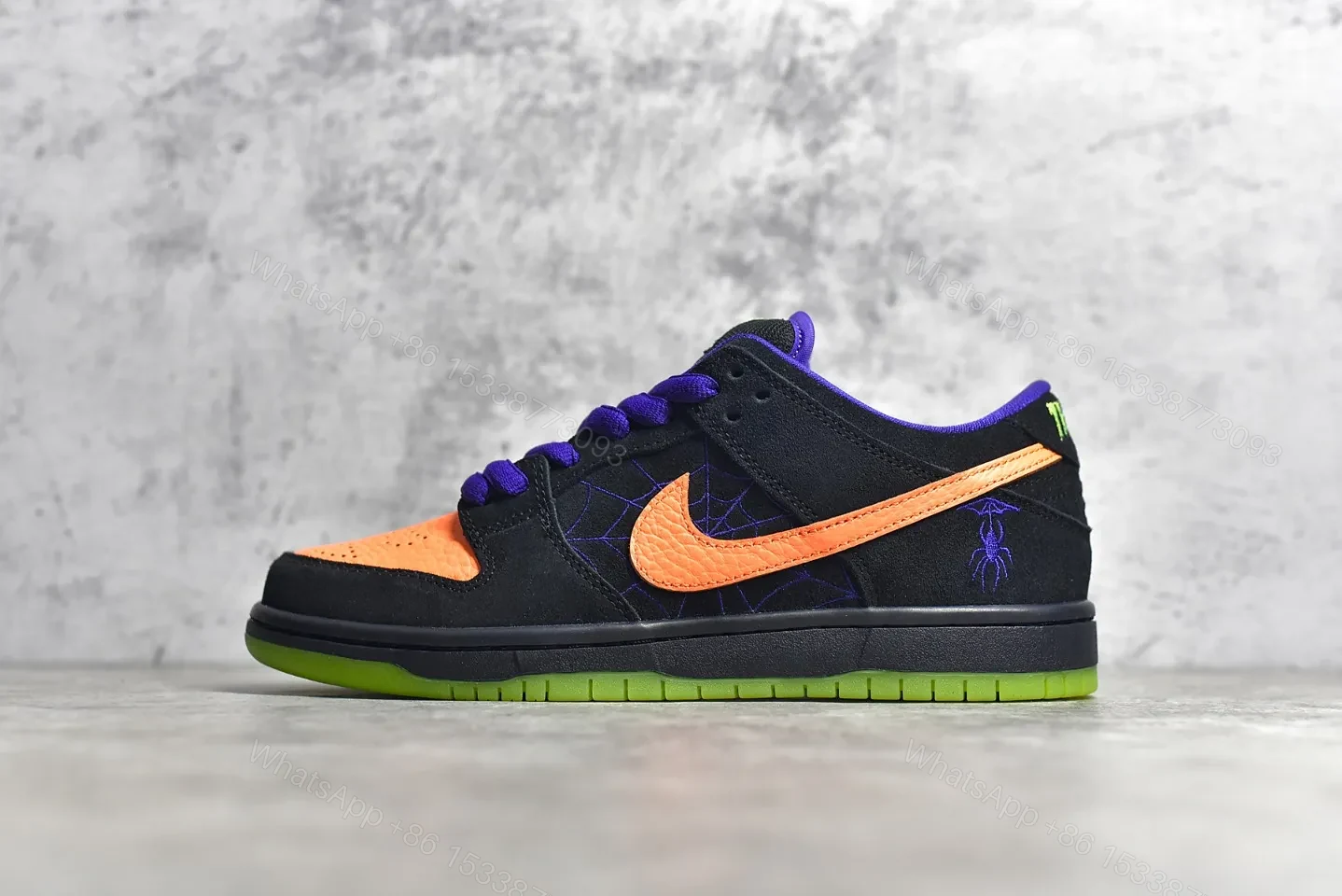 Nike Dunk SB Low Night of Mischief Halloween Replicas — view 1