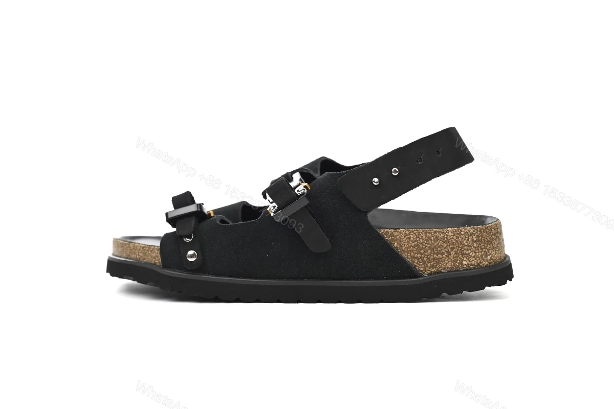 View 12 of Dior by Birkenstock Milano Sandal Black 3SA117ZSG_H900
