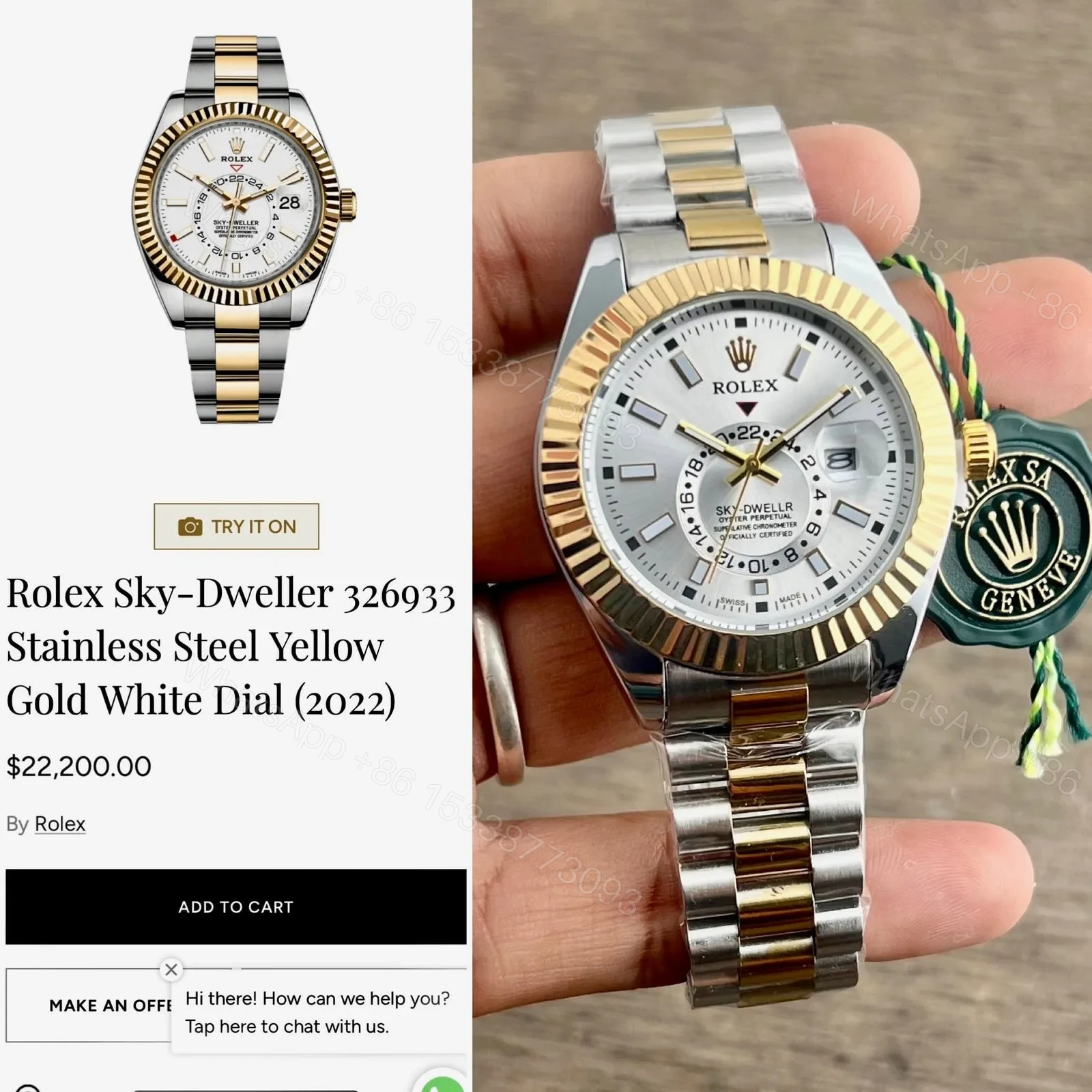 View 8 of Rolex Sky-Dweller Premium – Multi Colours