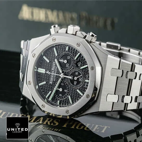 View 4 of Audemars Piguet Royal Oak Chronograph 26320ST.OO.1220ST.01 Replica