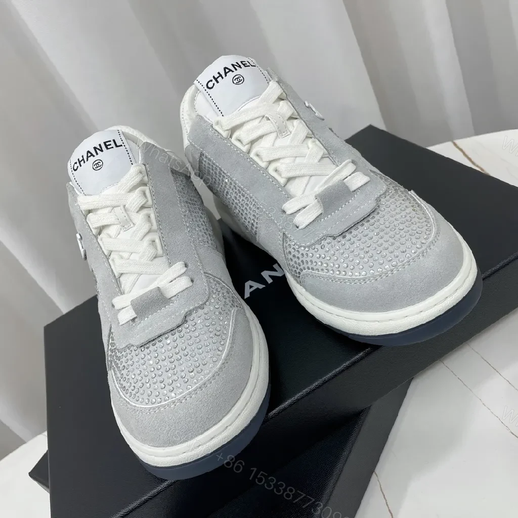 View 2 of Chic Sparkle Suede-Top High-Tops: Luxe Everyday Sneaker