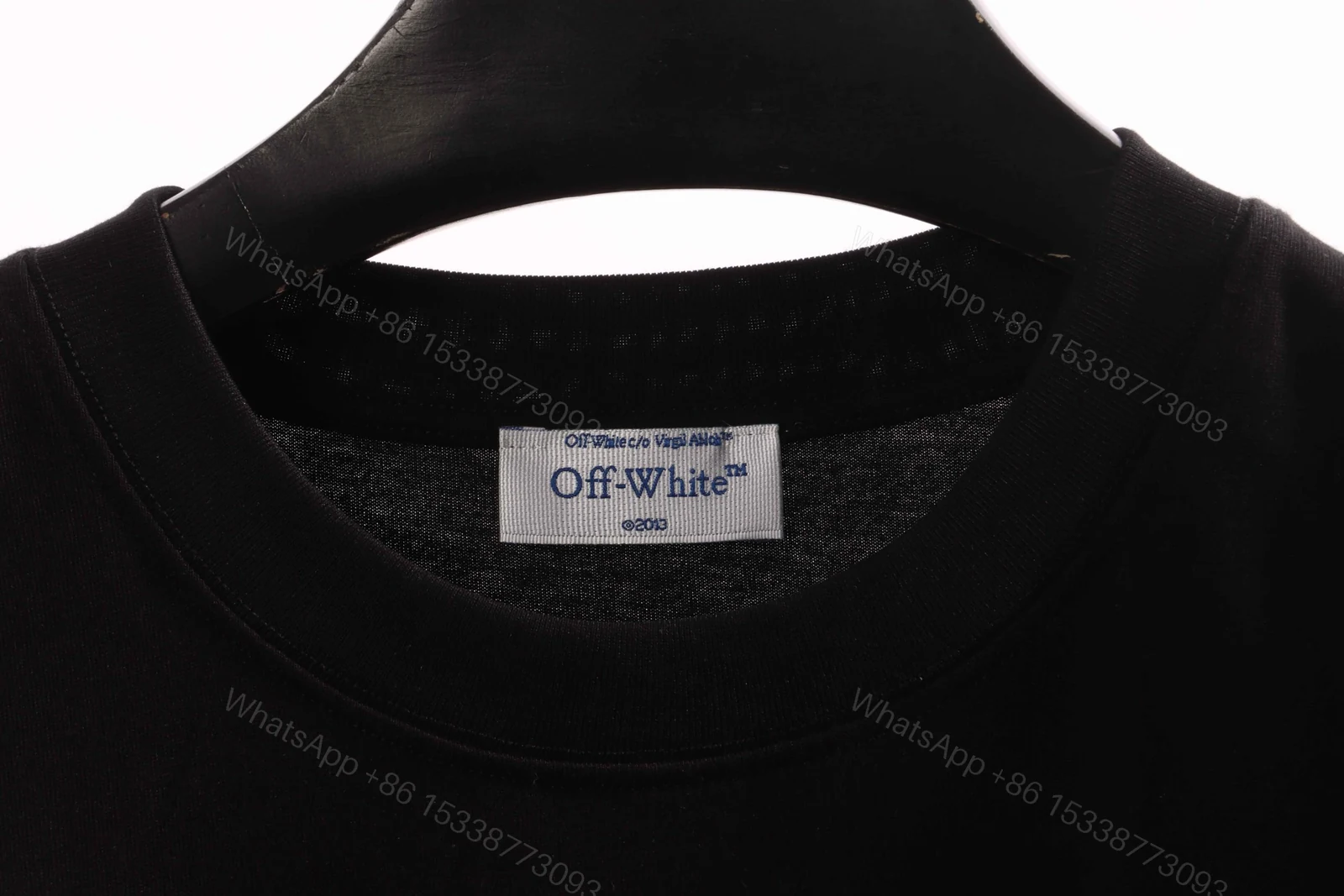 View 6 of Off-White Multiple Logos Black T-Shirt