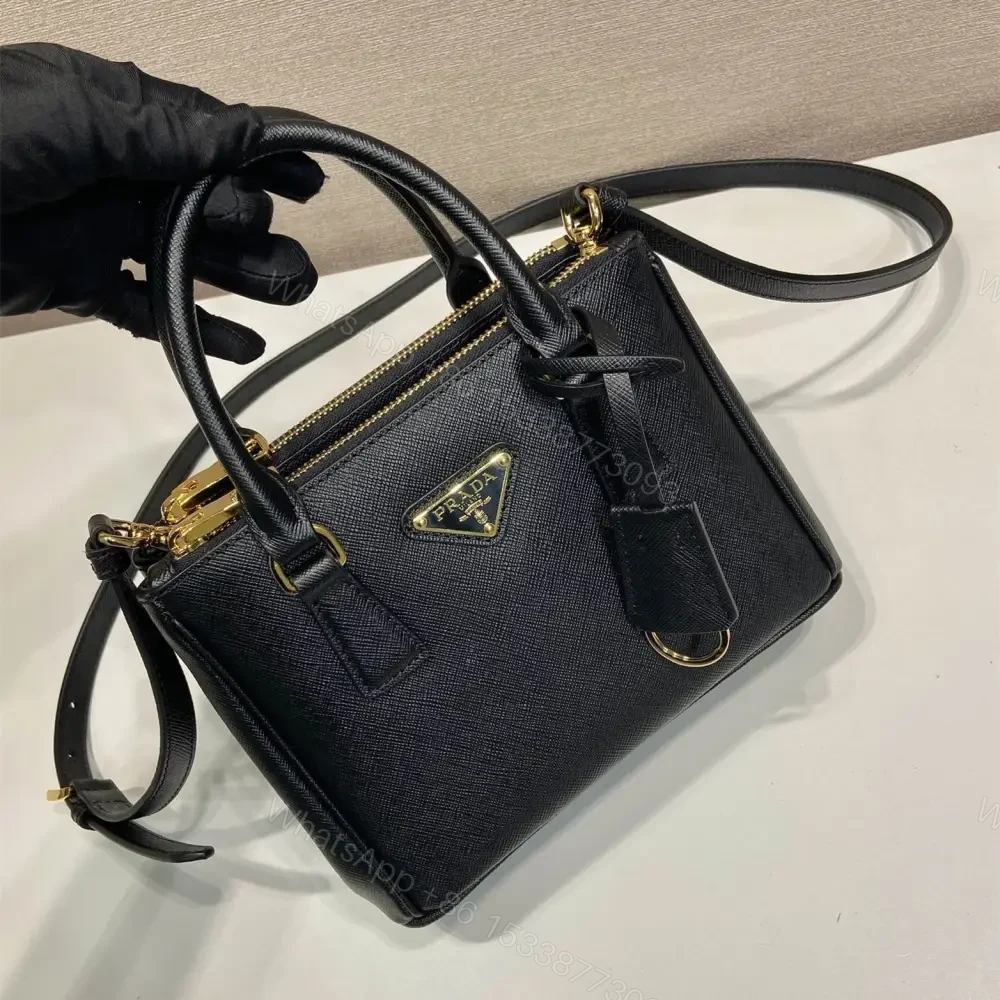 View 4 of 高仿Prada*Galleria系列1BA907手提包Mini黑色免檢版
