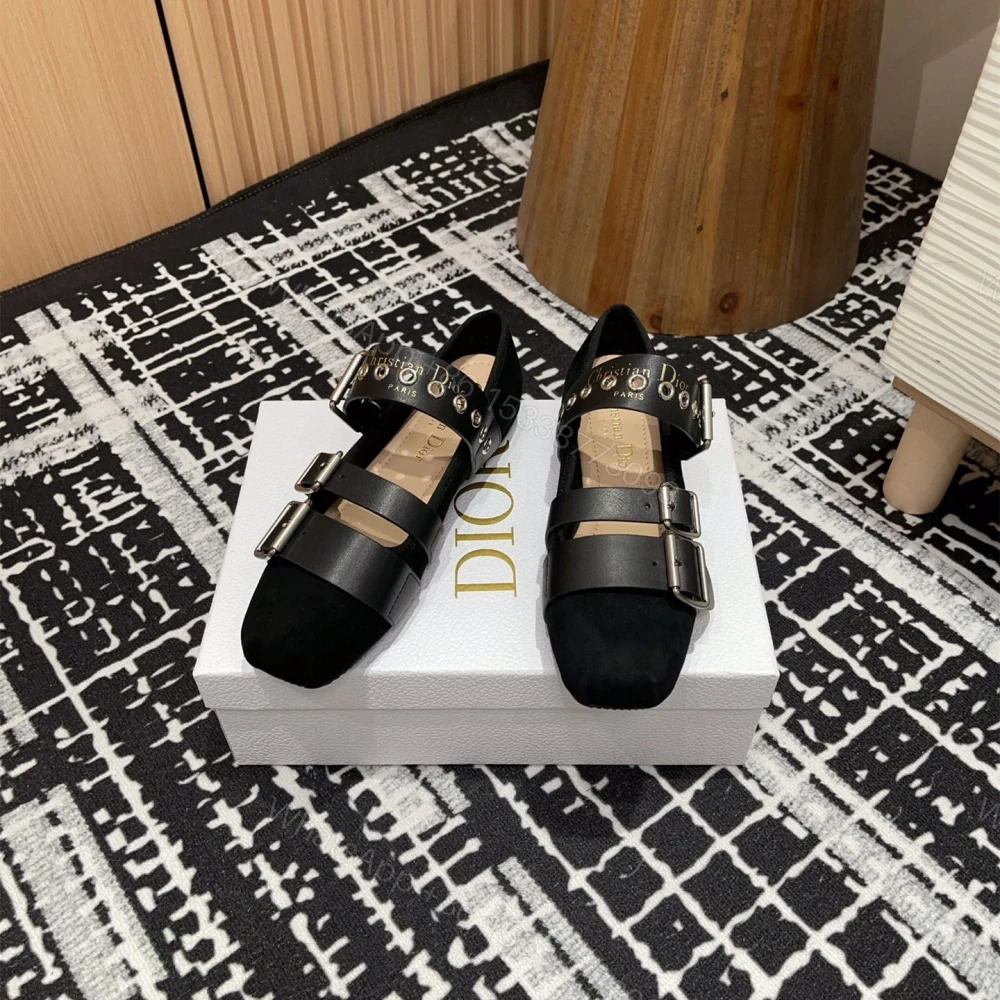 View 5 of 高仿Dior*Punk系列KCB945平頭塔扣休閒單鞋麂皮免檢版