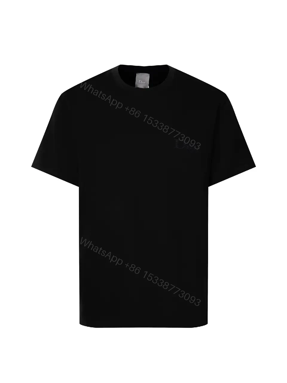 View 3 of Minimalist Black Tee: Luxe Subtlety, Durable Everyday Top
