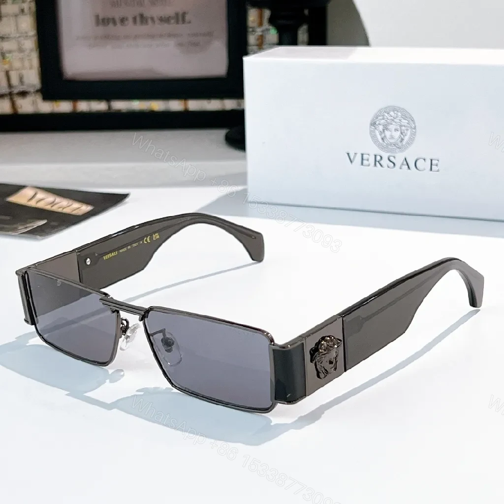 View 7 of Gold-Frame Shield Sunglasses: Bold Luxe, Modern Visage