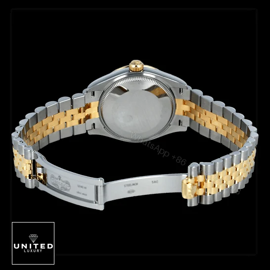 View 10 of Rolex Datejust 278273 Steel And Yellow Gold Silver With Diamond Dial Replica