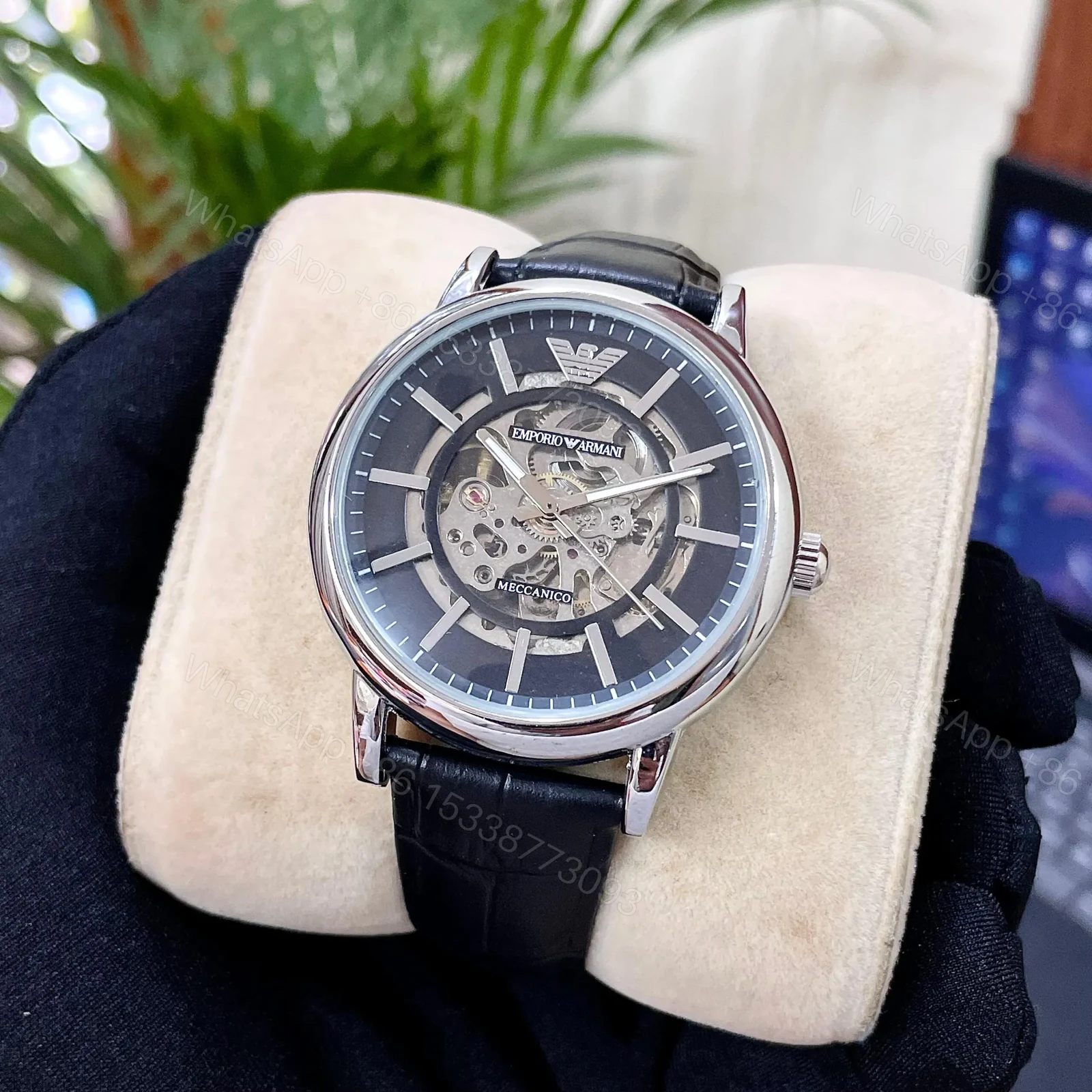 View 3 of Emporio Armani Meccanico AR60038