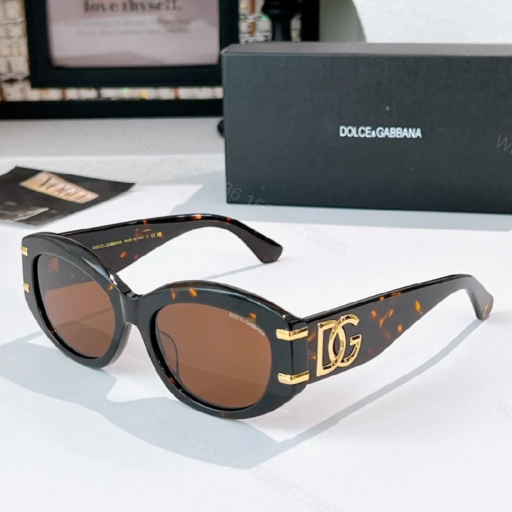 View 5 of Bold White Frame Sunglasses with Gold Hardware – Luxe Gradient Lenses