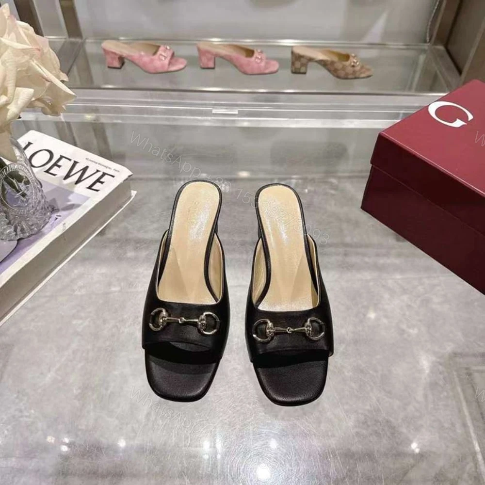 View 5 of GUCCI WOMEN HORSEBIT SLIDE BLACK 816607 C9D00 1000