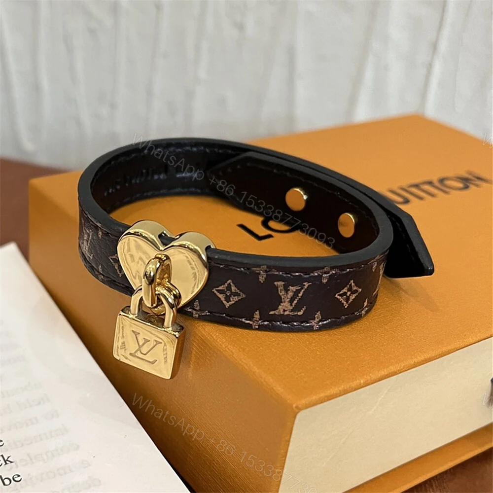 View 2 of Louis Vuitton Lock Me In Love Bracelet Monogram Brown M4264Z
