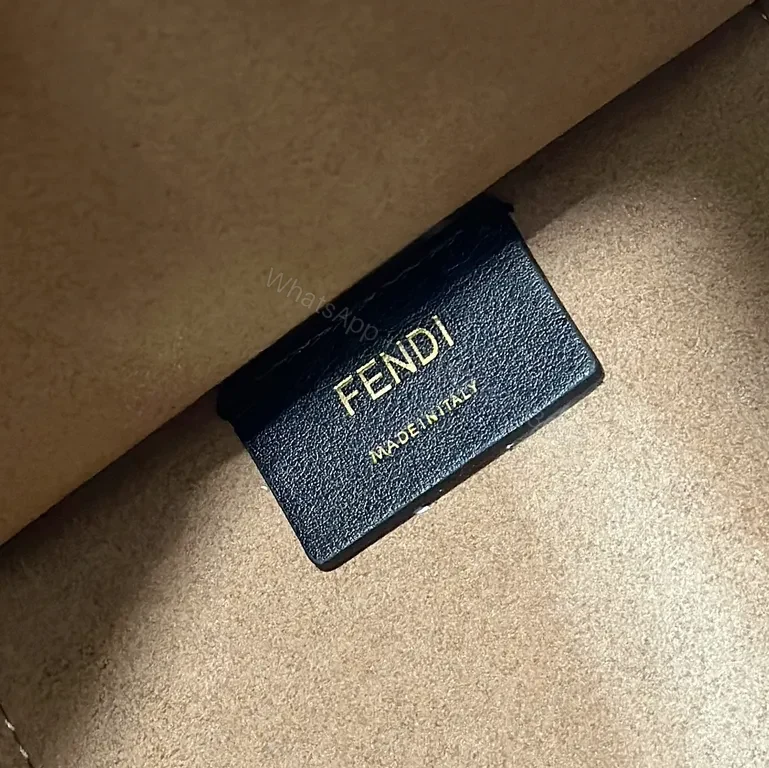 View 6 of Fendi-Inspired Structured Tote: Iconic, Practical Luxury
