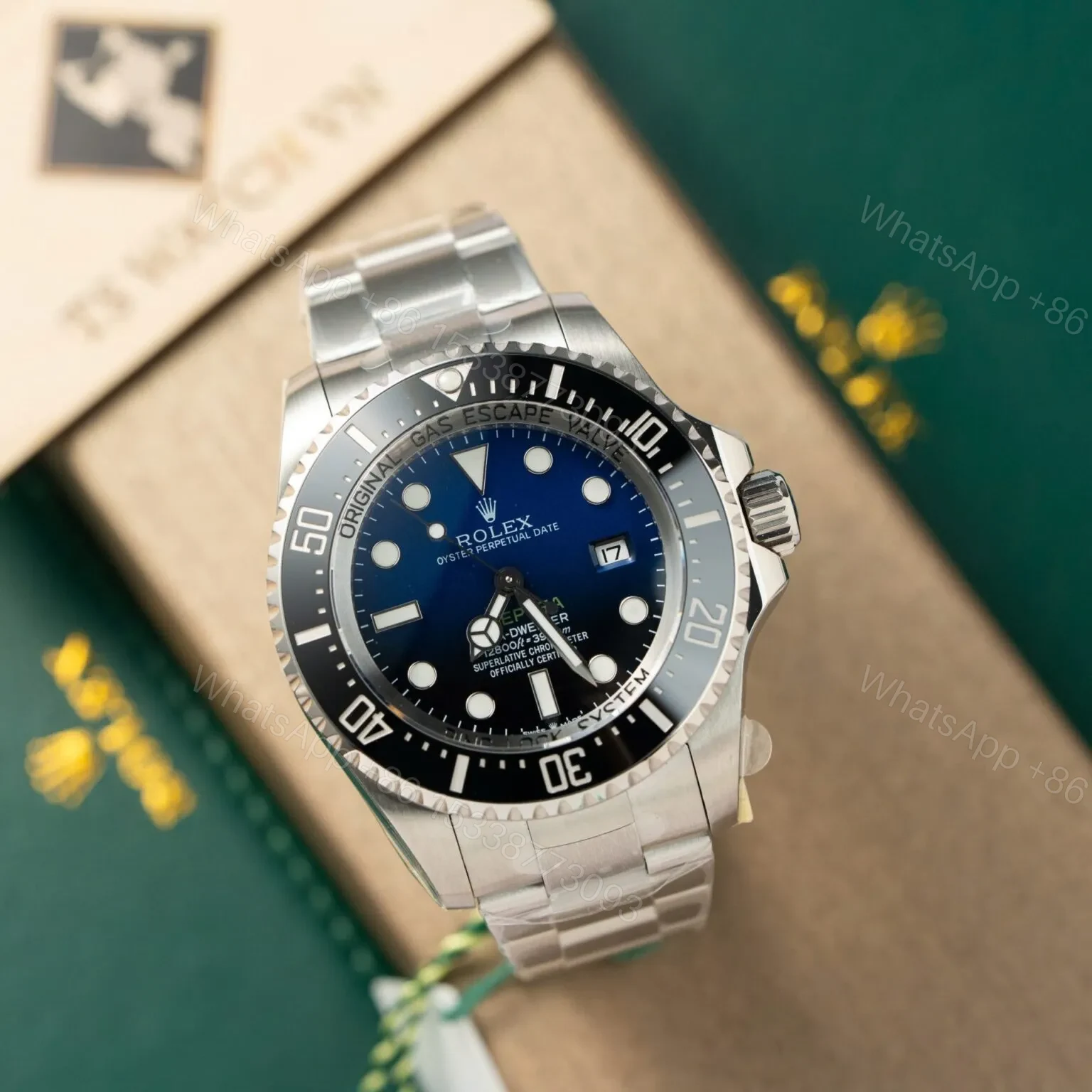 View 2 of Replica Rolex Deepsea James Cameron Dial 126660