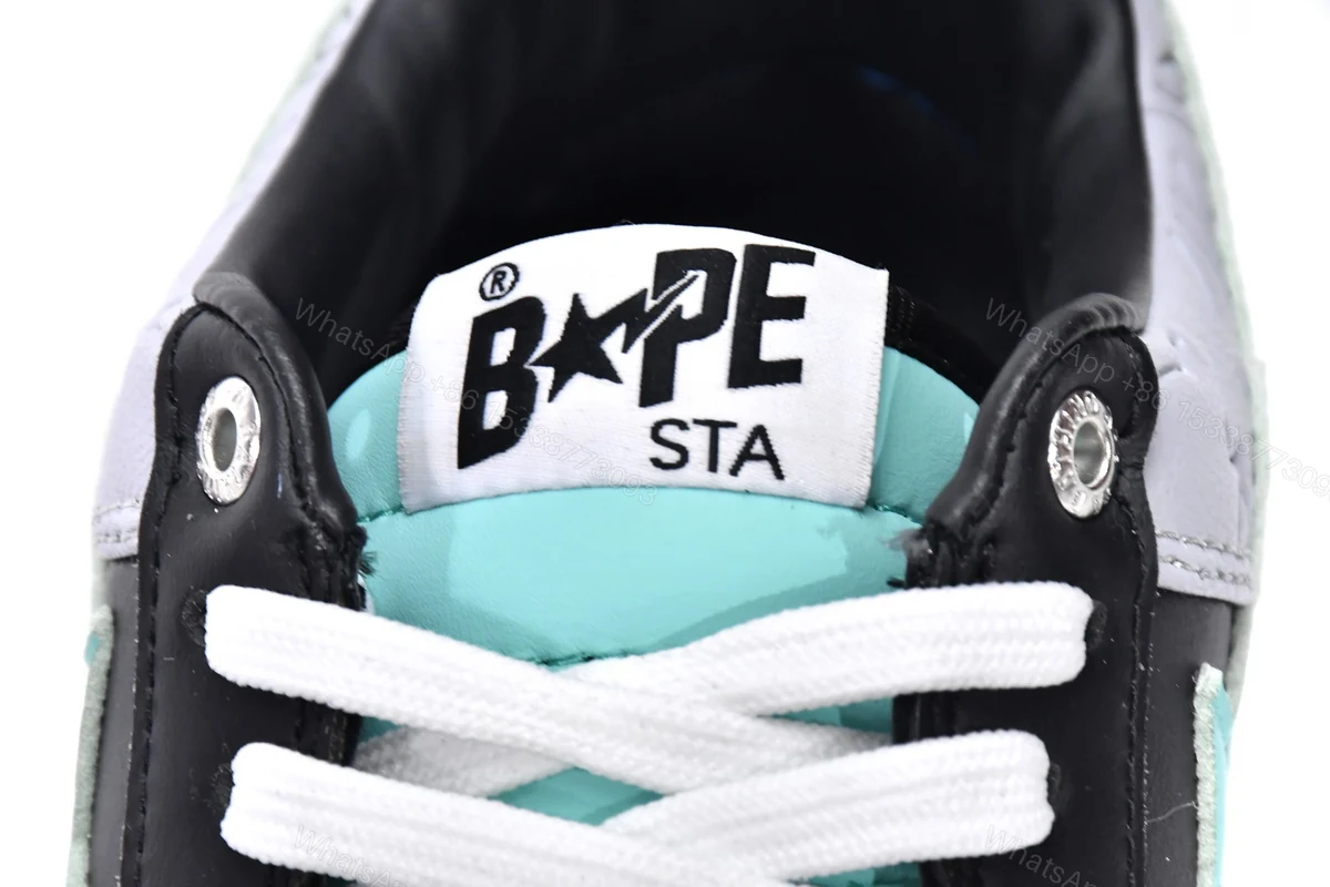 View 4 of Cheap Bape Sta Low Grey Black Fake(BapeSta)