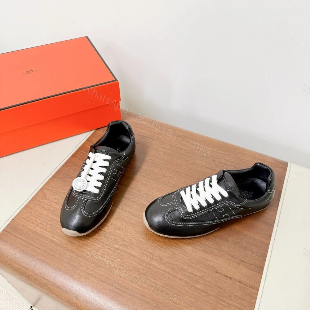 View 8 of Hermes Master Sneaker Noir