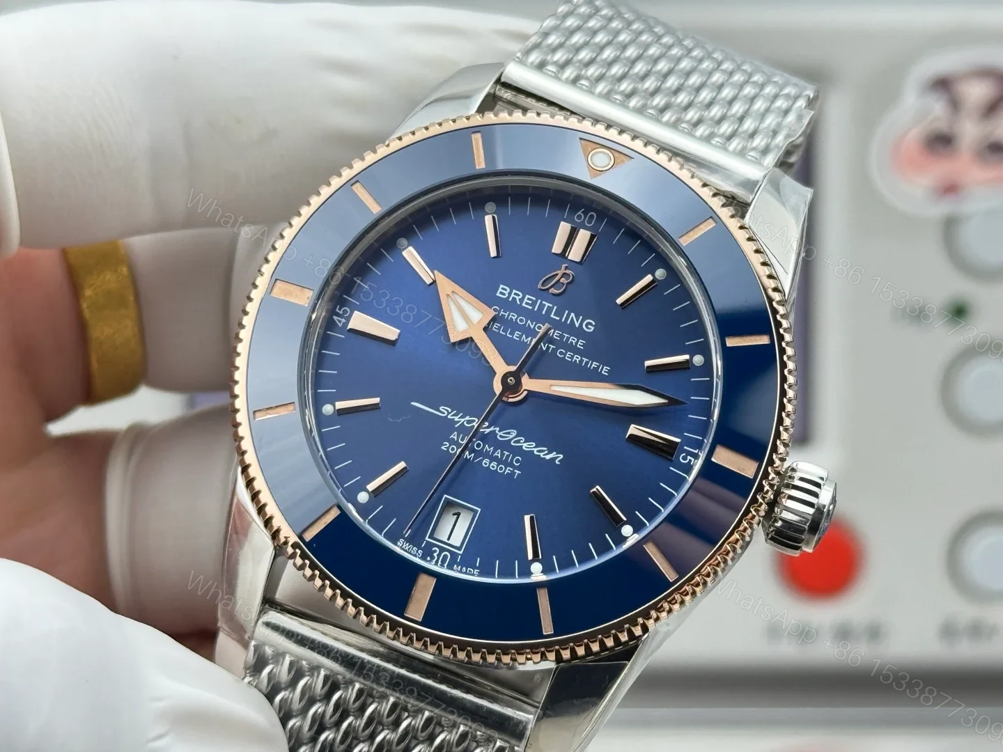 View 5 of Breitling Superocean Heritage ’57 Highlands Blue Dial U10340161C1A1