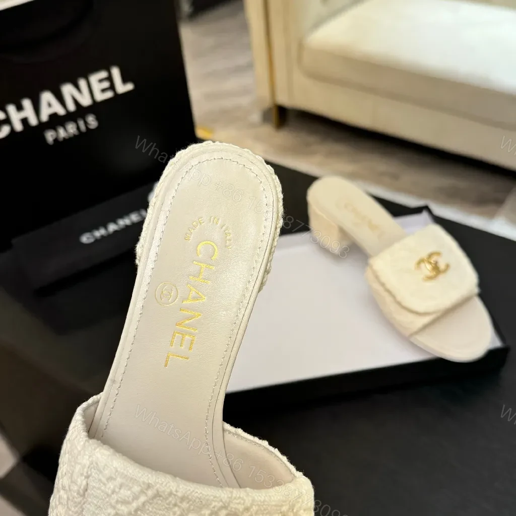 View 3 of Textured Knit Mule: Signature-Detail Comfort Slip-Ons