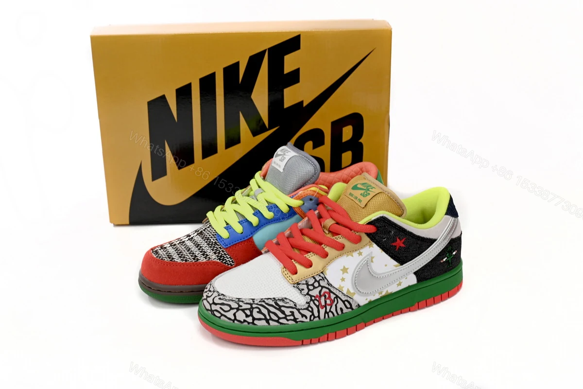 Nike Dunk Low "What the Dunk" Colorful Pigeon 318403-141 — view 2