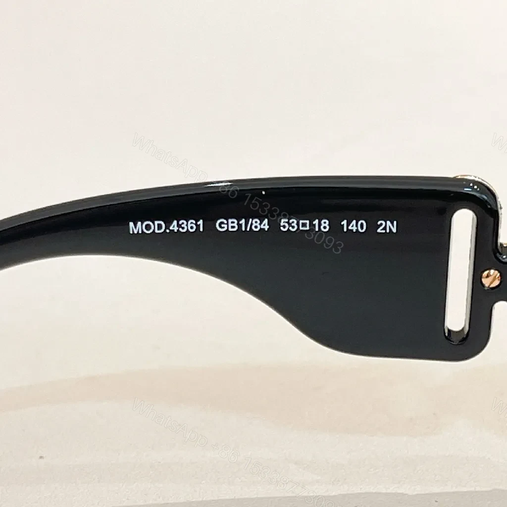 View 5 of Bold Acetate Sunglasses with Gold Accents + Luxury Style + UV Protection Edge
