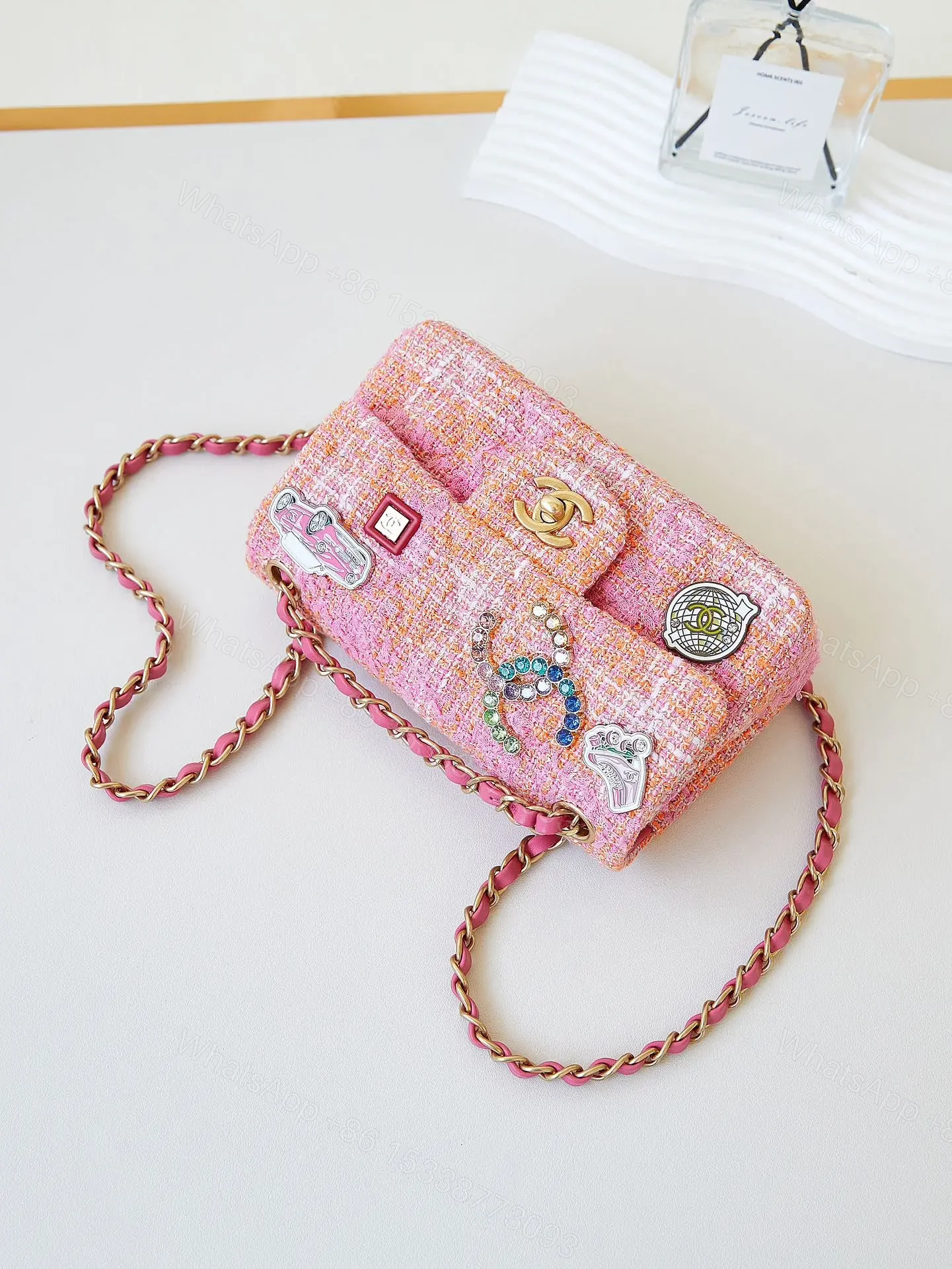 View 2 of Chanel Woven Crossbody Bag
