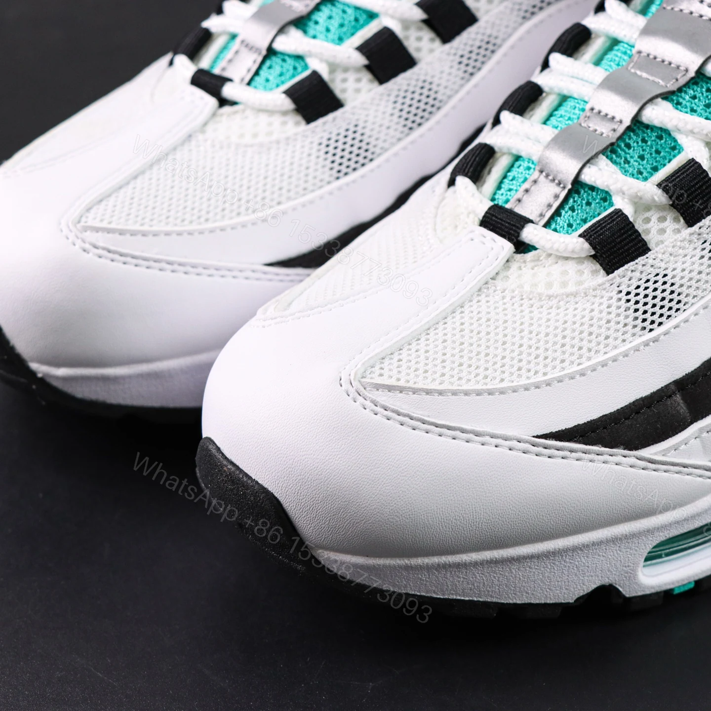View 5 of Air Max 95 White Black Blue