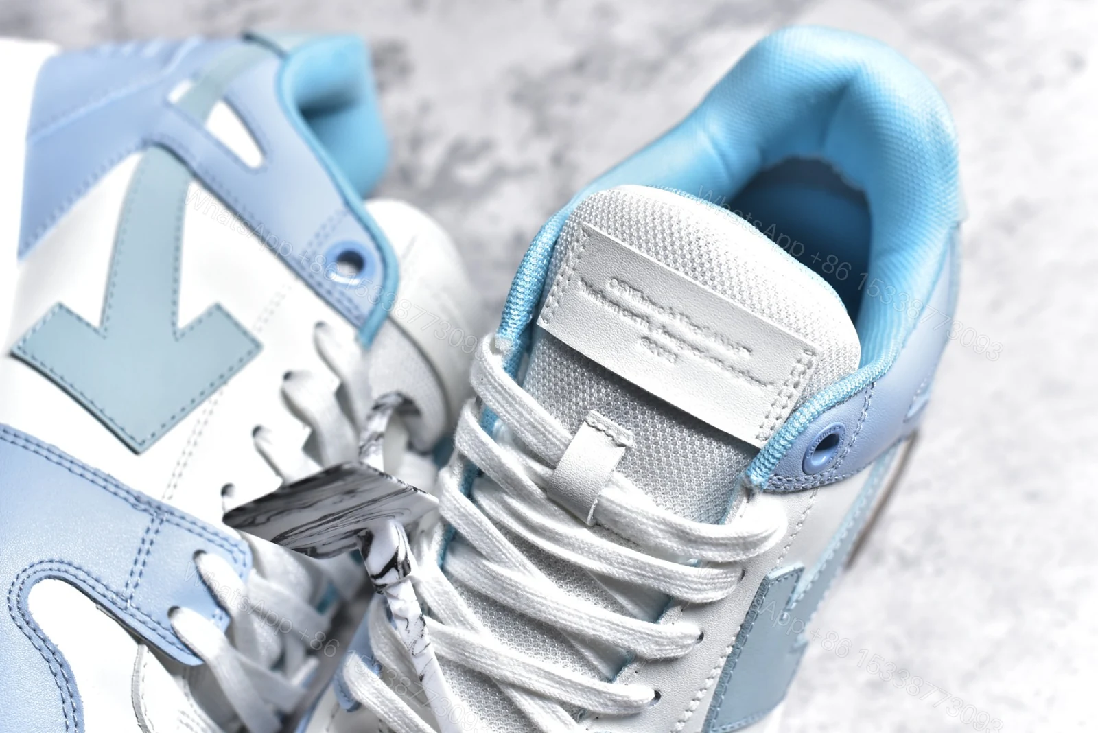 View 7 of OFF-WHITE Out Of Office White Blue