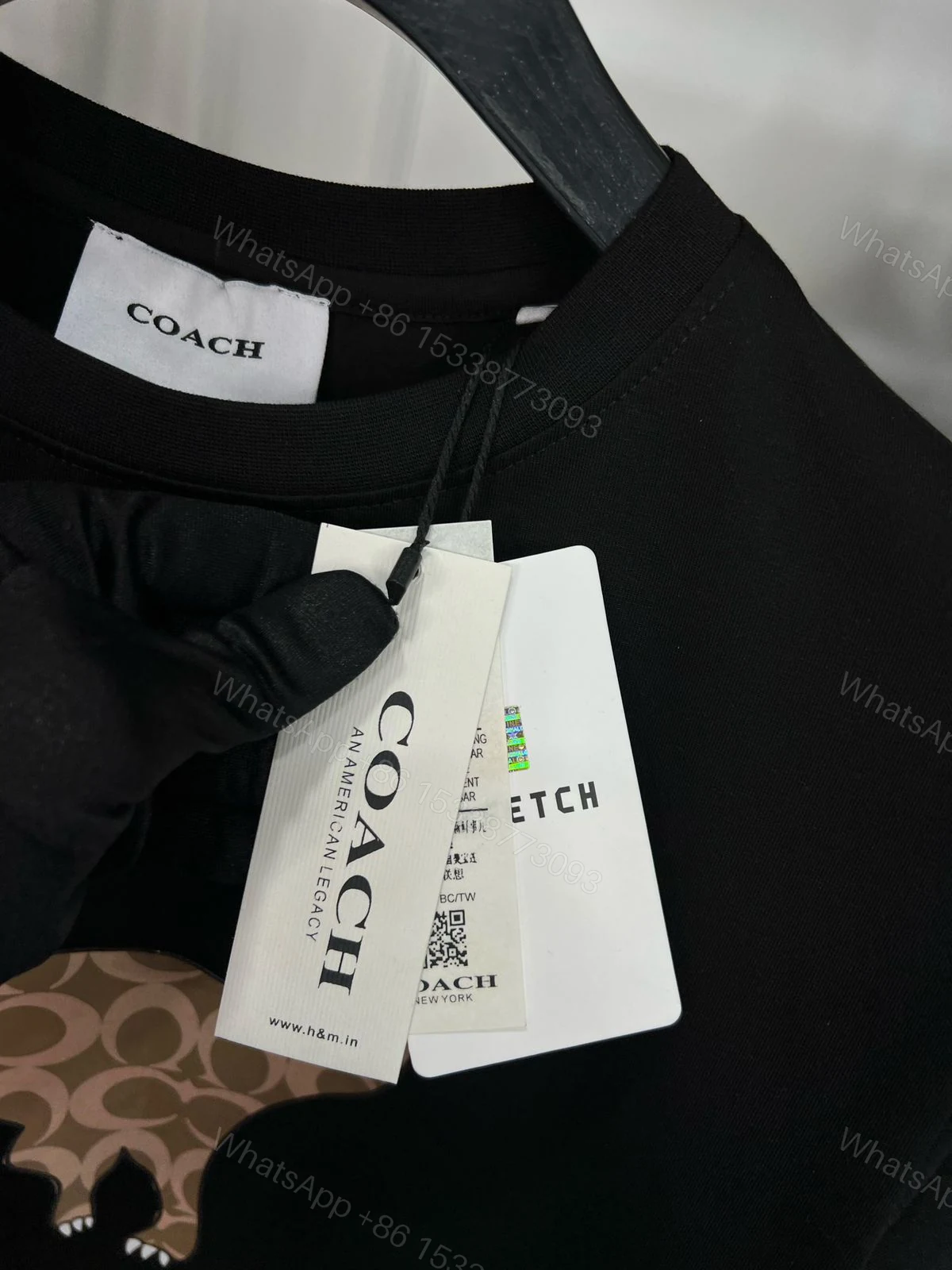View 6 of FIRST COPY COACH ROUND NECK T-SHIRT