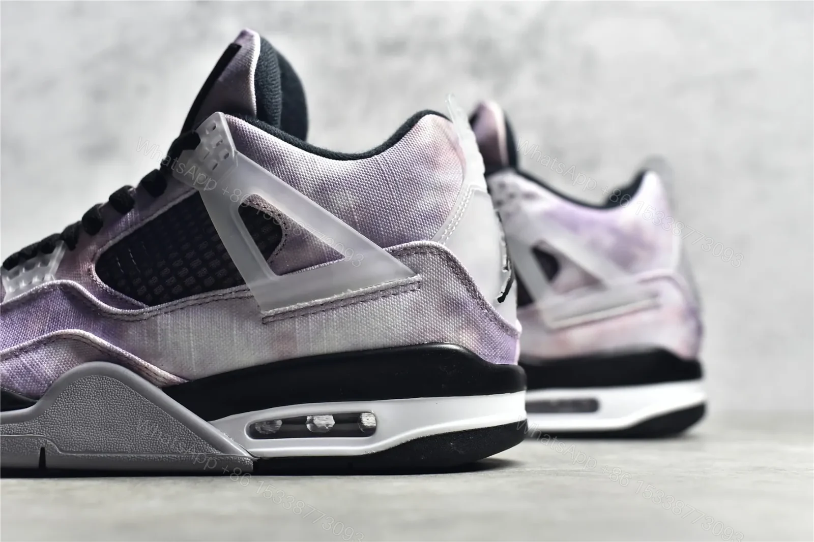 View 4 of Air Jordan 4 Retro Se “amethyst wave” Replica
